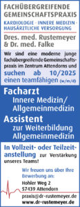 Stellenanzeige Facharzt (m/w/d)